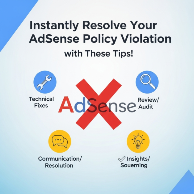 Instantly Resolve Your Google AdSense Policy Violation with These Tips!