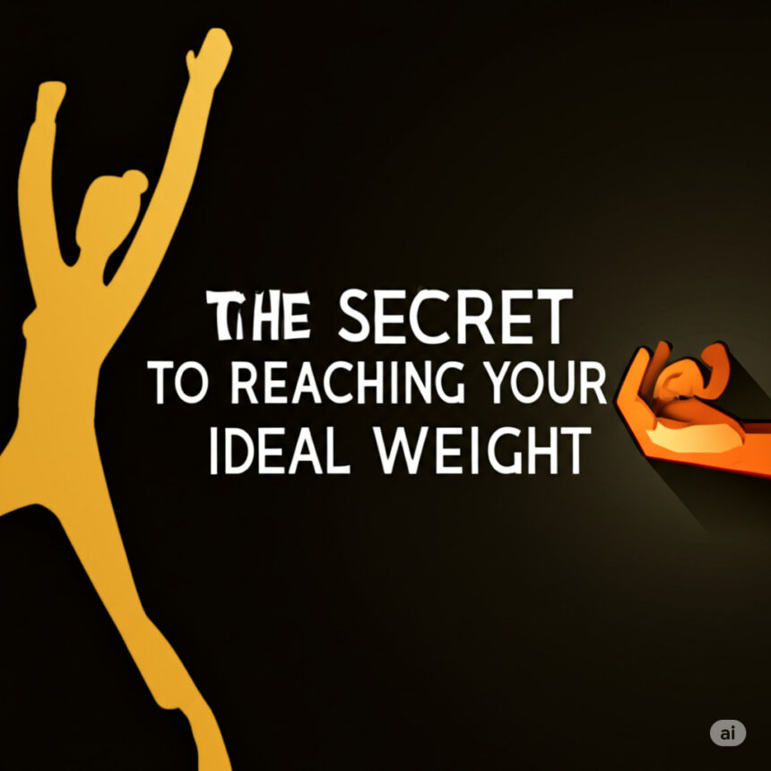 The Secret to Reaching Your Ideal Weight