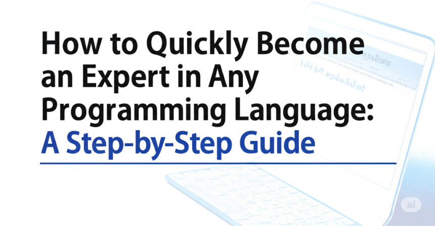 How to Quickly Become an Expert in Any Programming Language: A Step-by-Step Guide