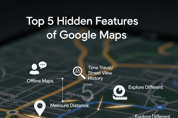 The Top 5 Hidden Features of Google Maps