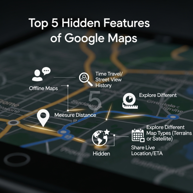 The Top 5 Hidden Features of Google Maps