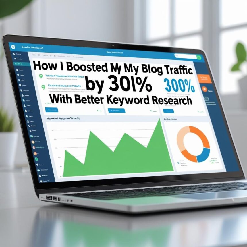 How I Boosted My Blog Traffic by 300% with Better Keyword