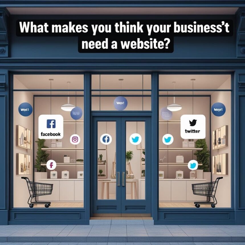 What Makes You Think Your Business Doesn't Need a Website?