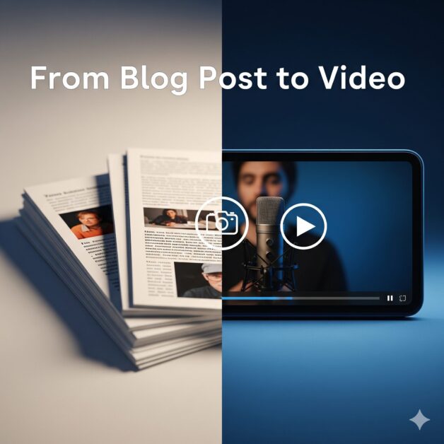 From Blog Post to Video: The Complete Guide to Repurposing Written Content to YouTube video